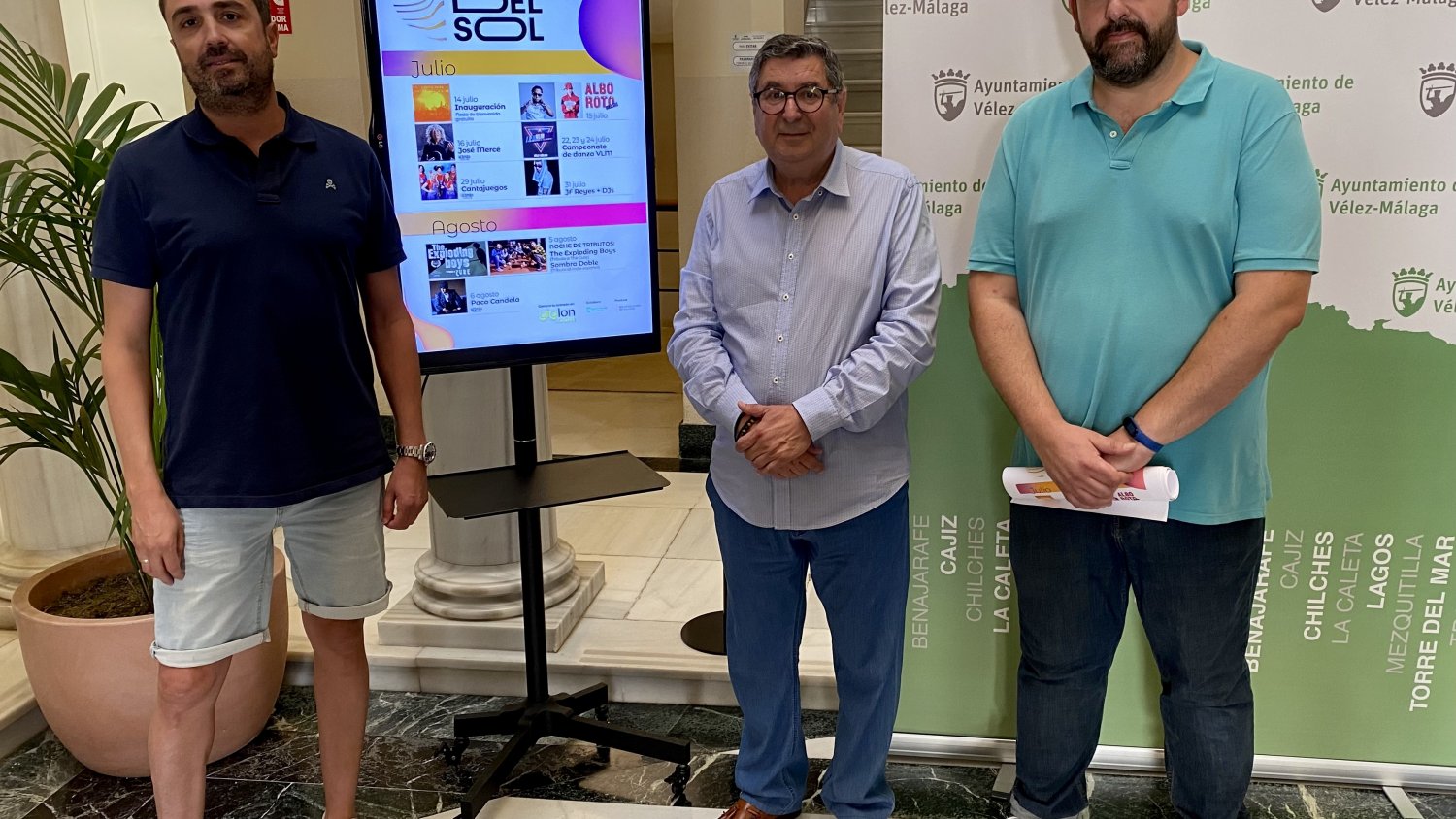 José Mercé, Paco Candela y J.F. Reyes encabezan la programación del Festival del Sol de Vélez-Málaga