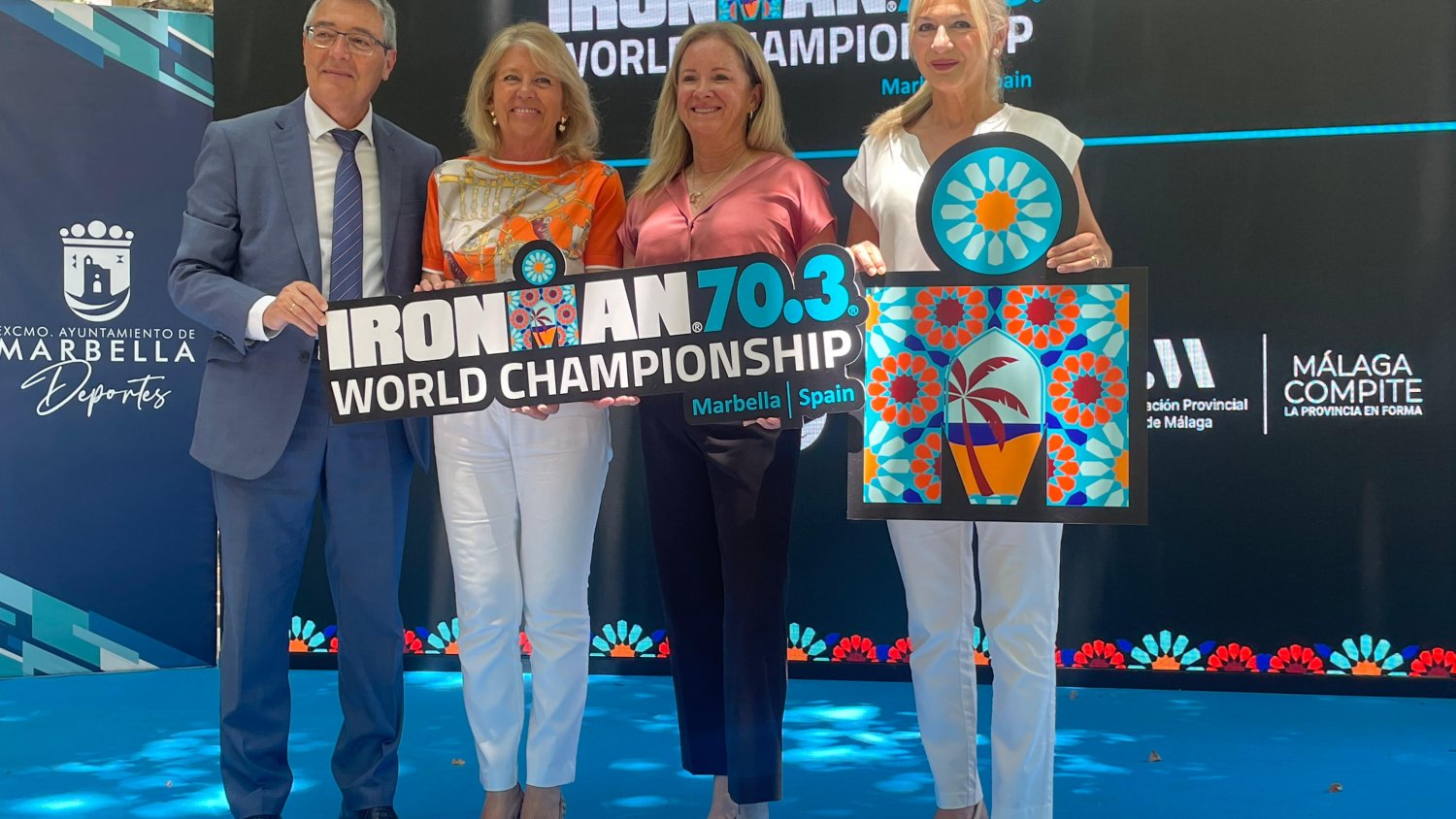 La Diputación apoya el Campeonato del Mundo IRONMAN 70.3 en Marbella, que generará un retorno de 60 millones de euros