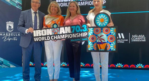 La Diputación apoya el Campeonato del Mundo IRONMAN 70.3 en Marbella, que generará un retorno de 60 millones de euros