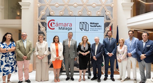 La Cámara de Comercio de Málaga y Málaga TechPark refuerzan su colaboración para impulsar el desarrollo de las empresas malagueñas