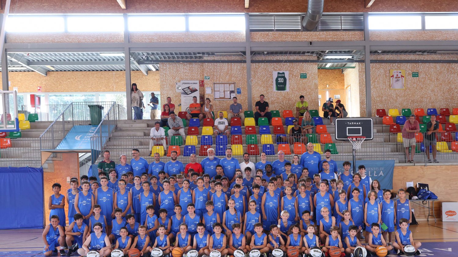 Marbella inaugura el campus de baloncesto Carlos Cabezas, que reúne a 120 jóvenes hasta el 5 de julio