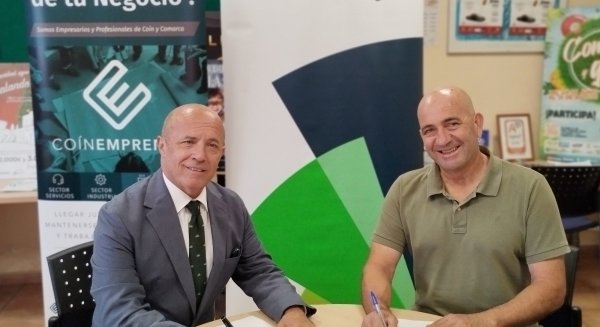 Unicaja y CoínEmprende se unen para apoyar la actividad de los empresarios del municipio