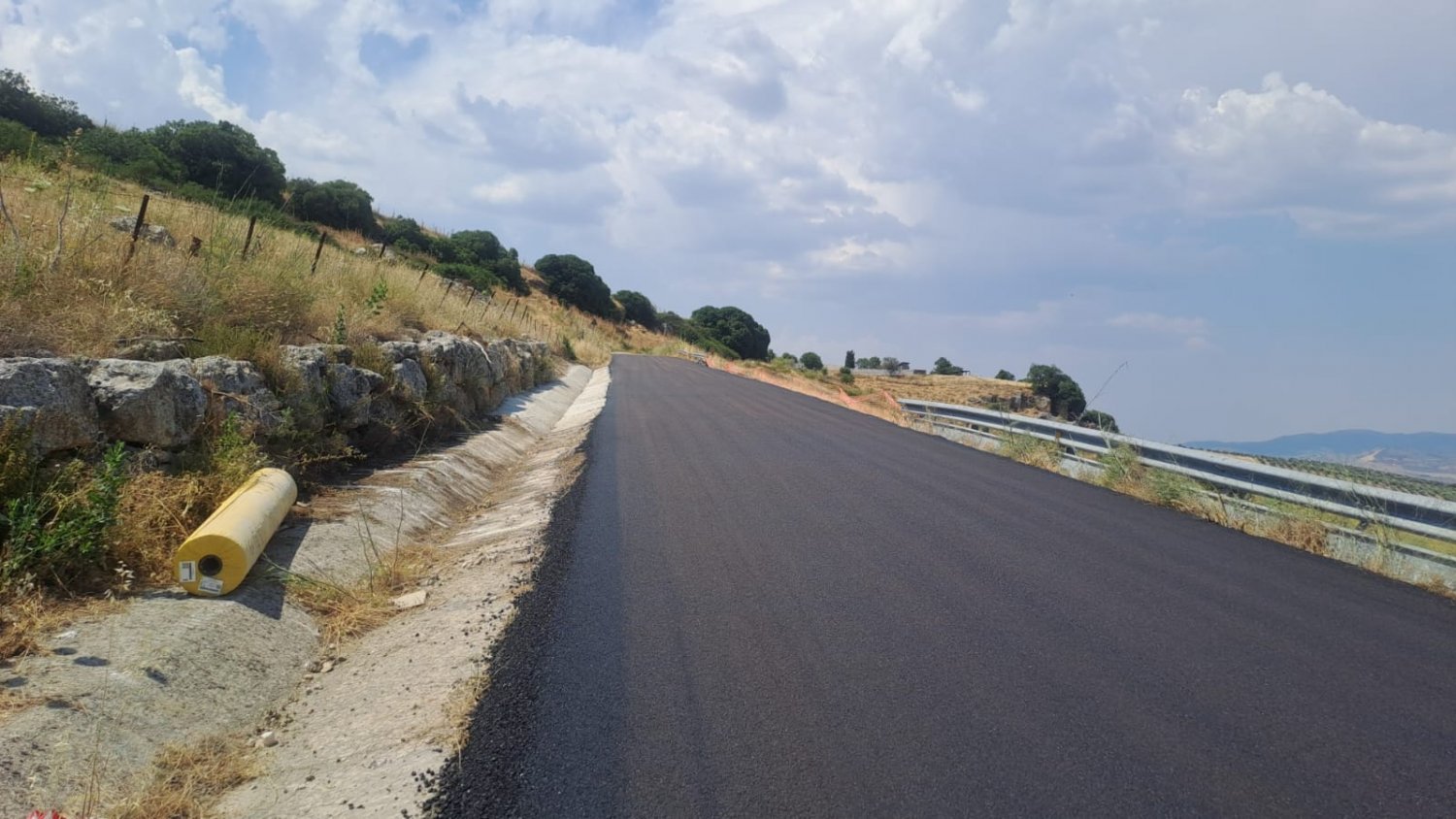 Reabierta la carretera de acceso a Acinipo, MA-7402, que conecta el yacimiento arqueológico con el municipio de Ronda