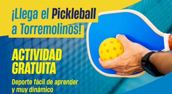 Torremolinos acoge este sábado una jornada de puertas abiertas de pickelball