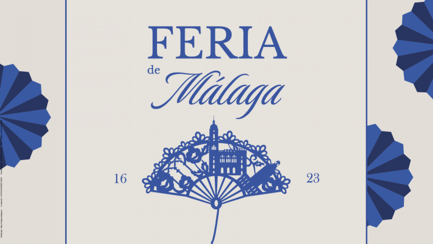 'Aires de Málaga', obra de la malagueña Sara González Ruiz, elegido como cartel de la Feria de Málaga 2025