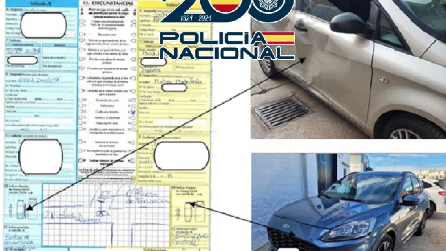 Desarticulado un grupo organizado dedicado a la simulación de accidentes de tráfico que arroja la detención de 32 personas     