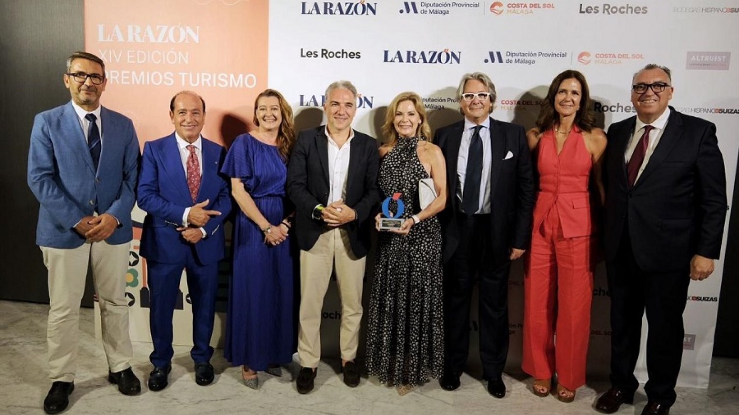 Turismo Costa del Sol expone en los premios La Razón su apuesta decidida por un modelo turístico 'sostenible, innovador y de alta calidad'