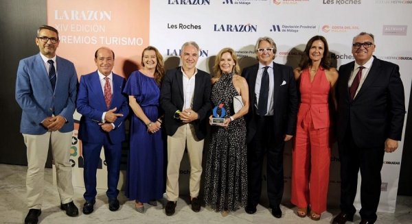 Turismo Costa del Sol expone en los premios La Razón su apuesta decidida por un modelo turístico 'sostenible, innovador y de alta calidad'
