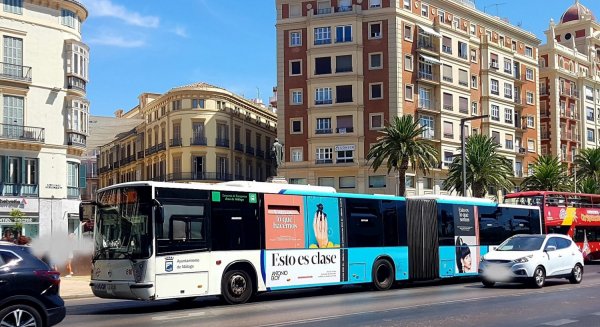 El Gobierno anima a los malagueños a usar el transporte público con descuentos de hasta el 100%