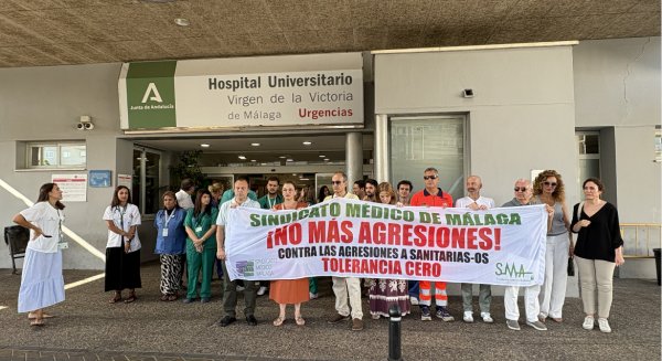 Nueva agresión verbal a una médica de Urgencias en el Hospital Virgen de la Victoria en Málaga