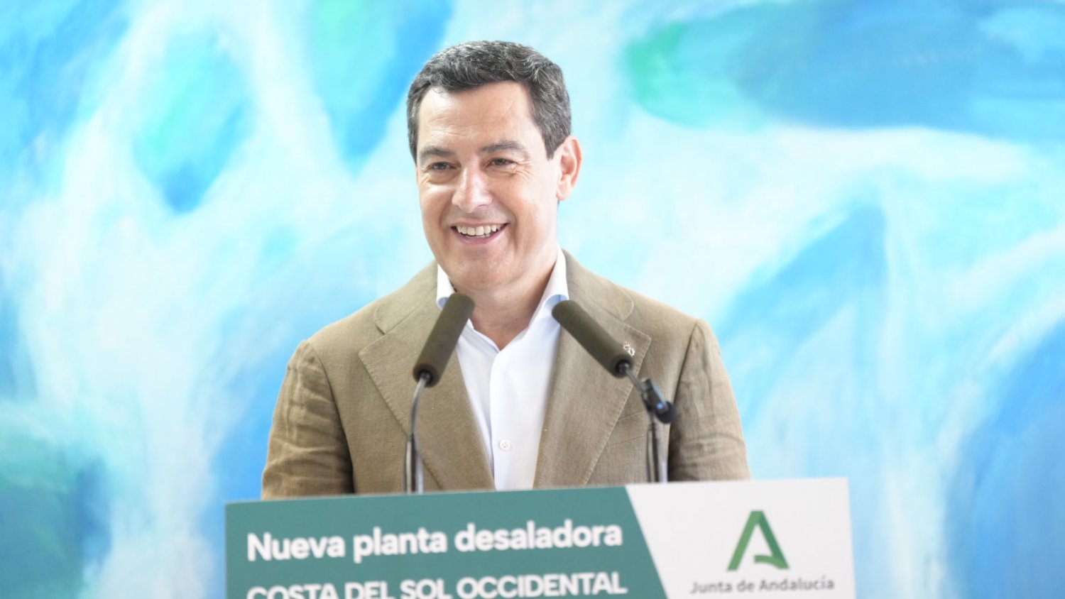 Moreno Bonilla inaugura la ampliación de la desaladora de Marbella que reforzará el suministro hídrico de la Costa del Sol