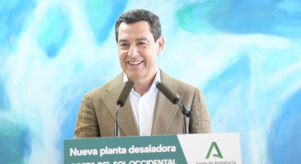 Moreno Bonilla inaugura la ampliación de la desaladora de Marbella que reforzará el suministro hídrico de la Costa del Sol