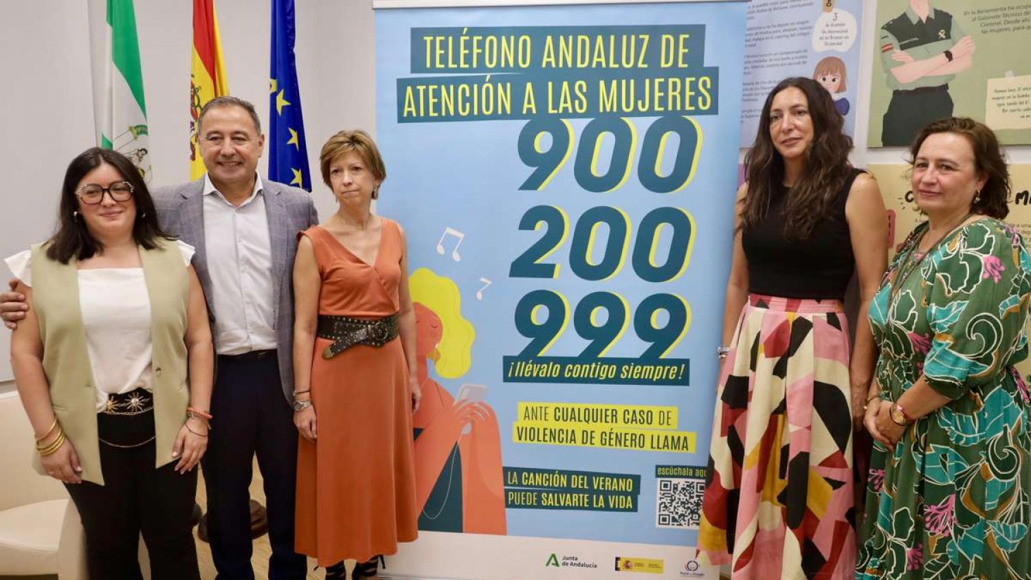 Andalucía lanza una campaña musical para visibilizar el teléfono contra la violencia de género y sexual