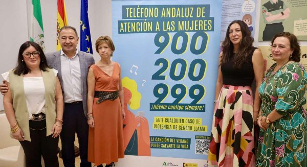 Andalucía lanza una campaña musical para visibilizar el teléfono contra la violencia de género y sexual