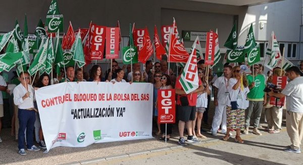 Los sindicatos se movilizan ante el colapso de la Bolsa de empleo del SAS