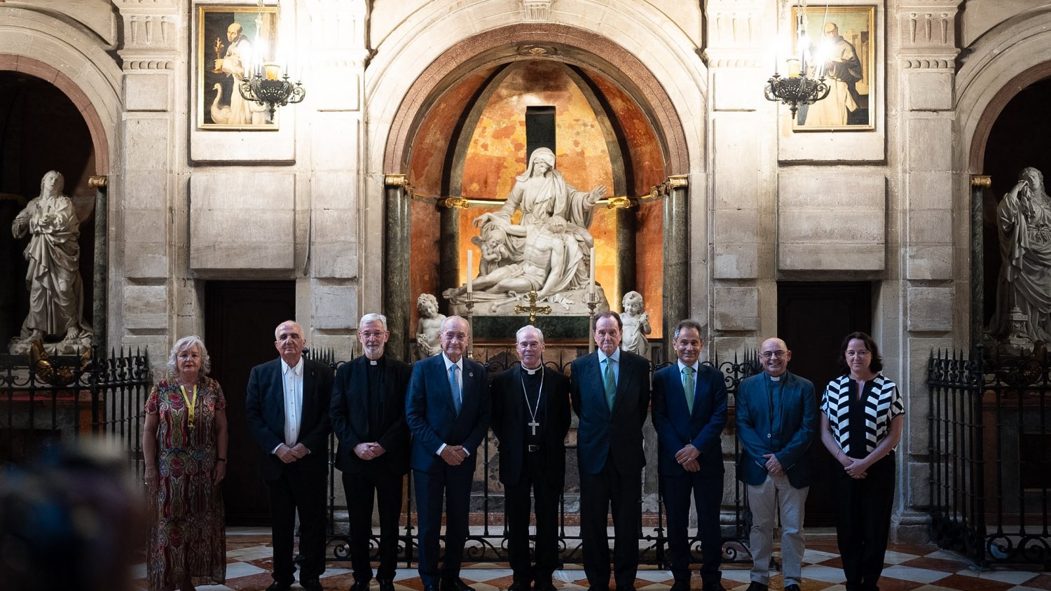 La Catedral de Málaga contará con una nueva iluminación ornamental interior gracias a la Fundación Iberdrola España