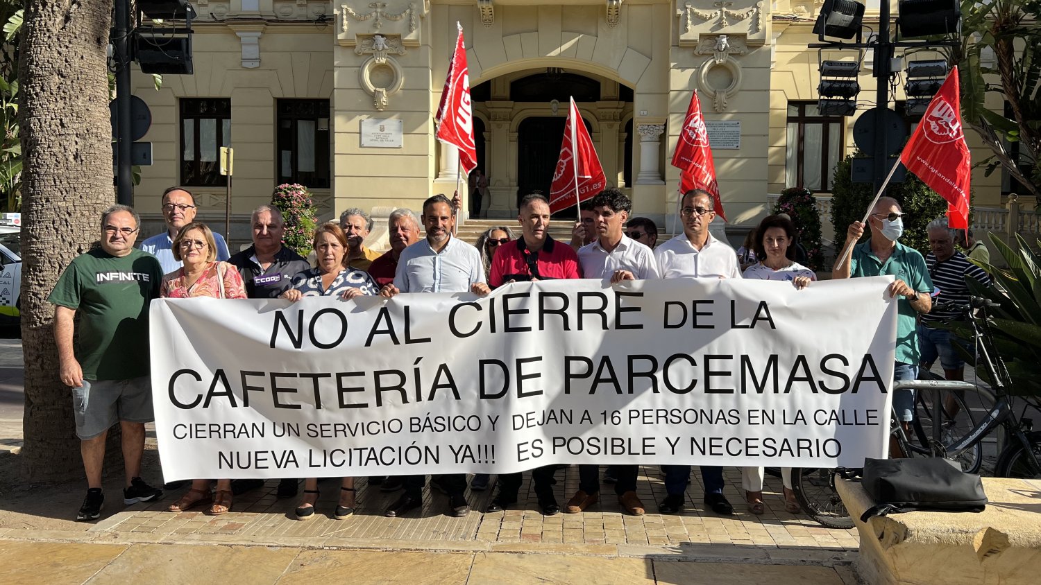 El PSOE exige al alcalde de Málaga que evite el cierre de la cafetería de Parcemasa y escuche a los trabajadores