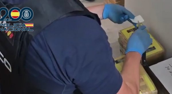 La Policía Nacional incauta 282 kilos de cocaína en un piso turístico de Málaga