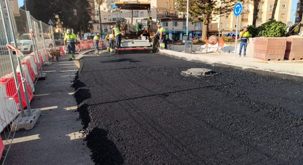 La glorieta de Las Chapas en Málaga contará con tres carriles a partir del 25 de julio