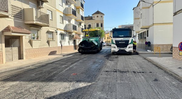 Campillos renueva el pavimento de varias calles con una inversión cercana a los 300.000 euros