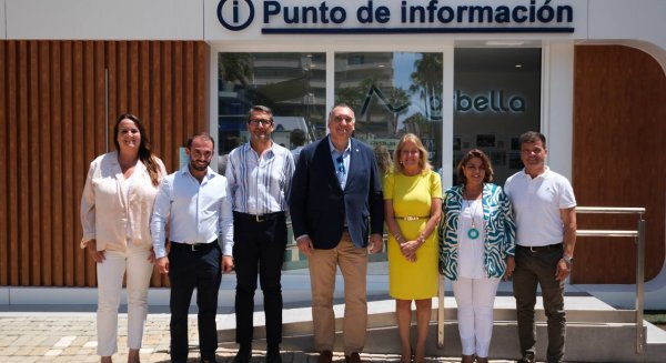 Inaugurada la nueva oficina de turismo de Marbella, un modelo inteligente y accesible con una inversión de 135.000 euros