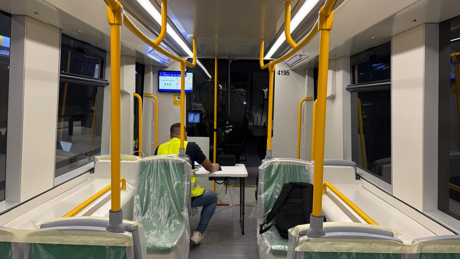 Metro de Málaga inicia las primeras pruebas en circulación de los dos nuevos trenes
