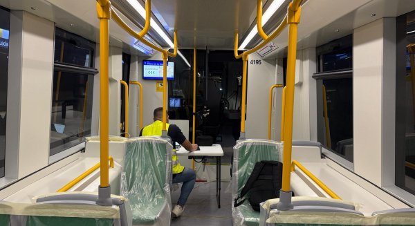Metro de Málaga inicia las primeras pruebas en circulación de los dos nuevos trenes