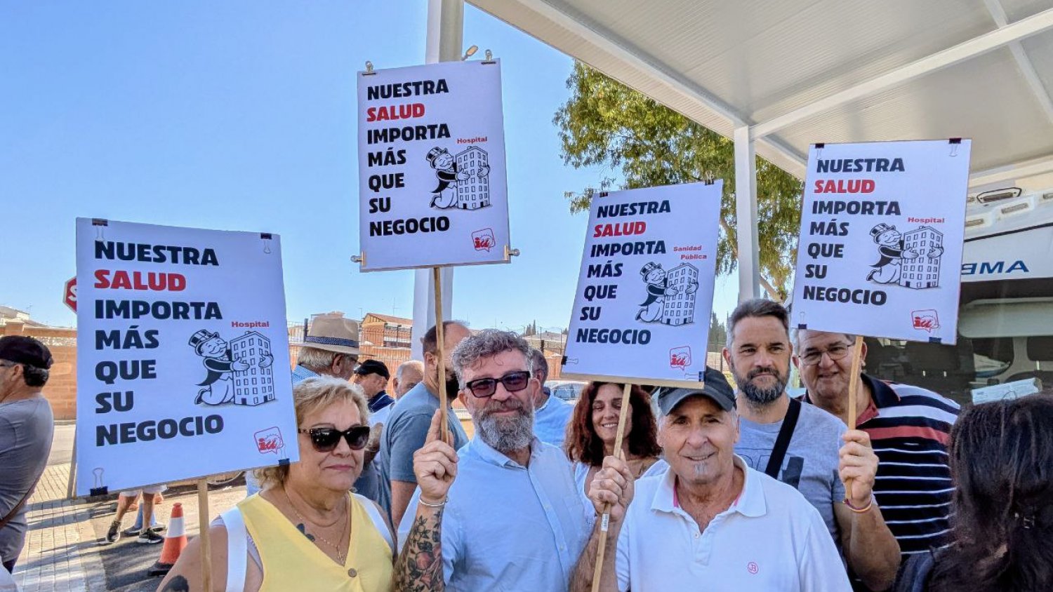 IU acusa a Juanma Moreno de 'asesinar de forma premeditada' la sanidad pública de Andalucía