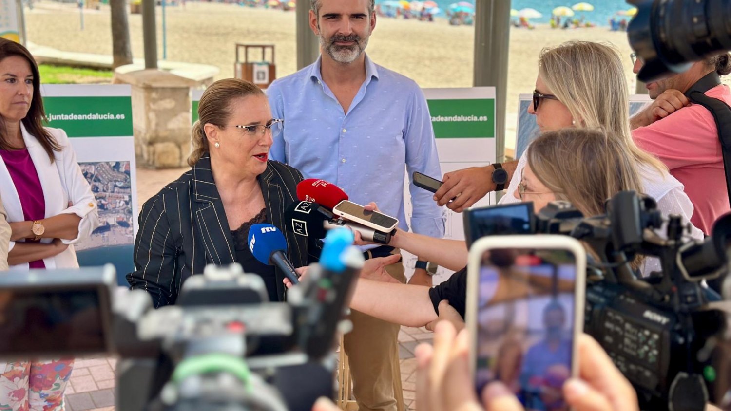 El Ayuntamiento de Fuengirola y la Junta de Andalucía finalizan las obras del saneamiento integral en el Paseo Marítimo de Torreblanca