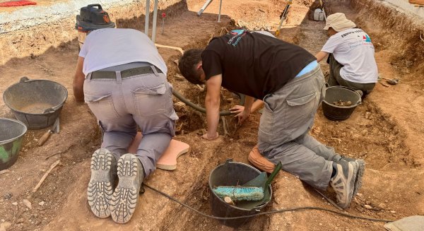 Ya se han exhumado los restos de 17 víctimas ejecutadas durante la Guerra Civil en la fosa común de Campillos