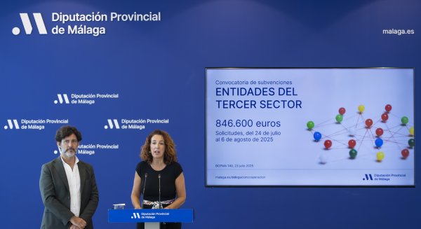 La Diputación renueva su compromiso con el tercer sector con una convocatoria de ayudas dotada con 846.000 euros