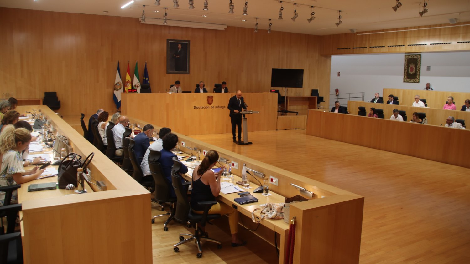La Diputación aprueba por unanimidad la moción para arreglar la carretera de Villafranco del Guadalhorce
