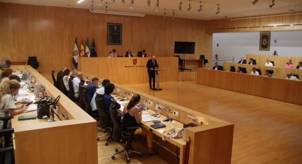 La Diputación aprueba por unanimidad la moción para arreglar la carretera de Villafranco del Guadalhorce