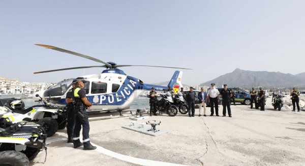Marbella inicia un dispositivo especial de seguridad de verano con refuerzo de efectivos y medios técnicos