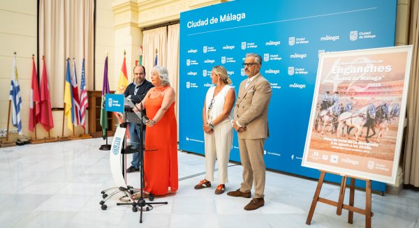 El Concurso 'Exhibición de Enganches Ciudad de Málaga' celebrará su 42º edición el 8 de agosto en la Plaza de Toros de La Malagueta