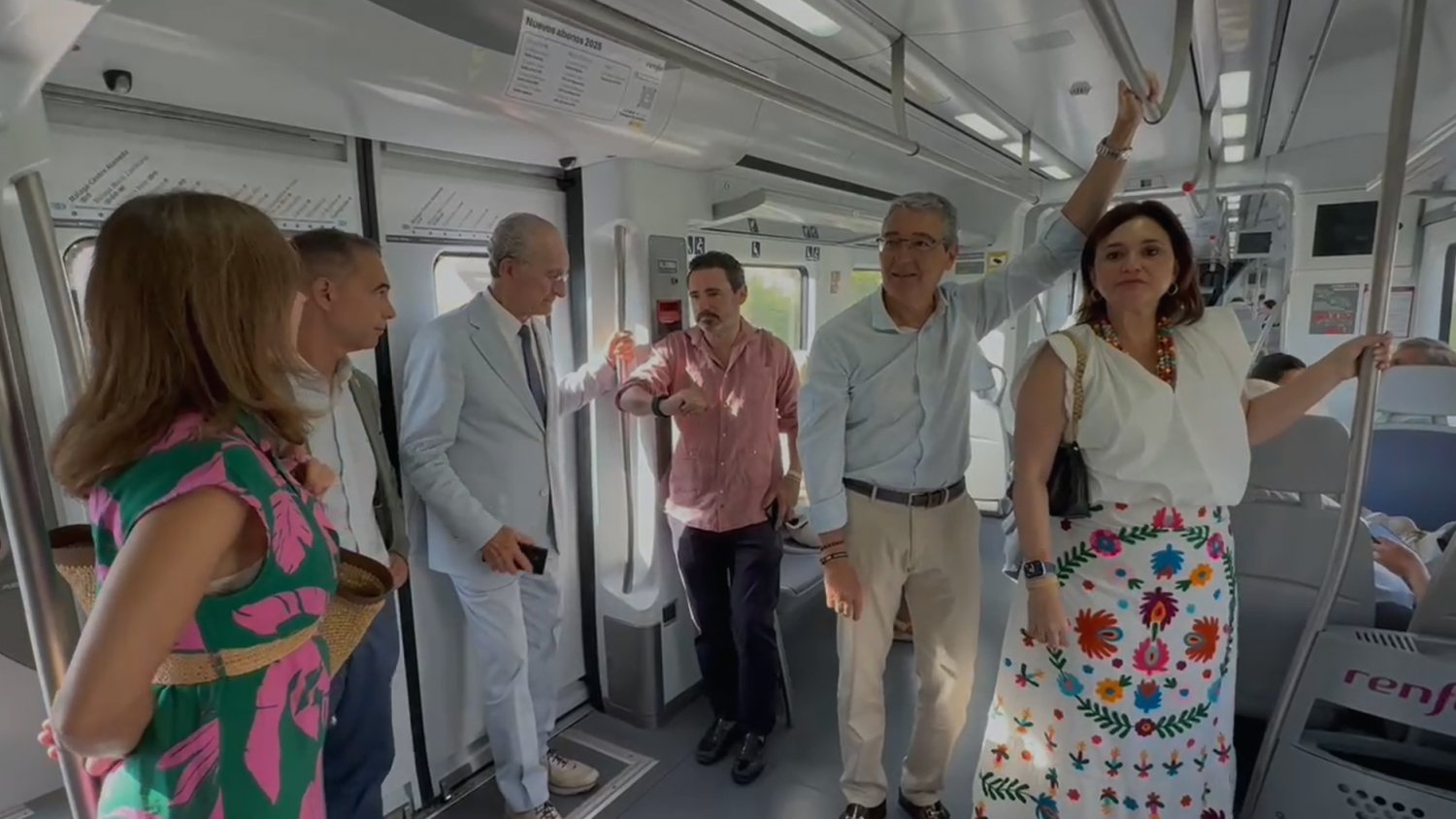 Los alcaldes de Málaga reclaman al Gobierno mejoras en el Cercanías y que llegue a Marbella, Estepona y Algeciras