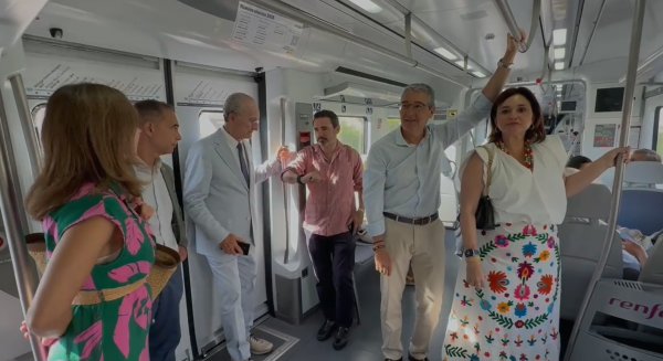 Los alcaldes de Málaga reclaman al Gobierno mejoras en el Cercanías y que llegue a Marbella, Estepona y Algeciras