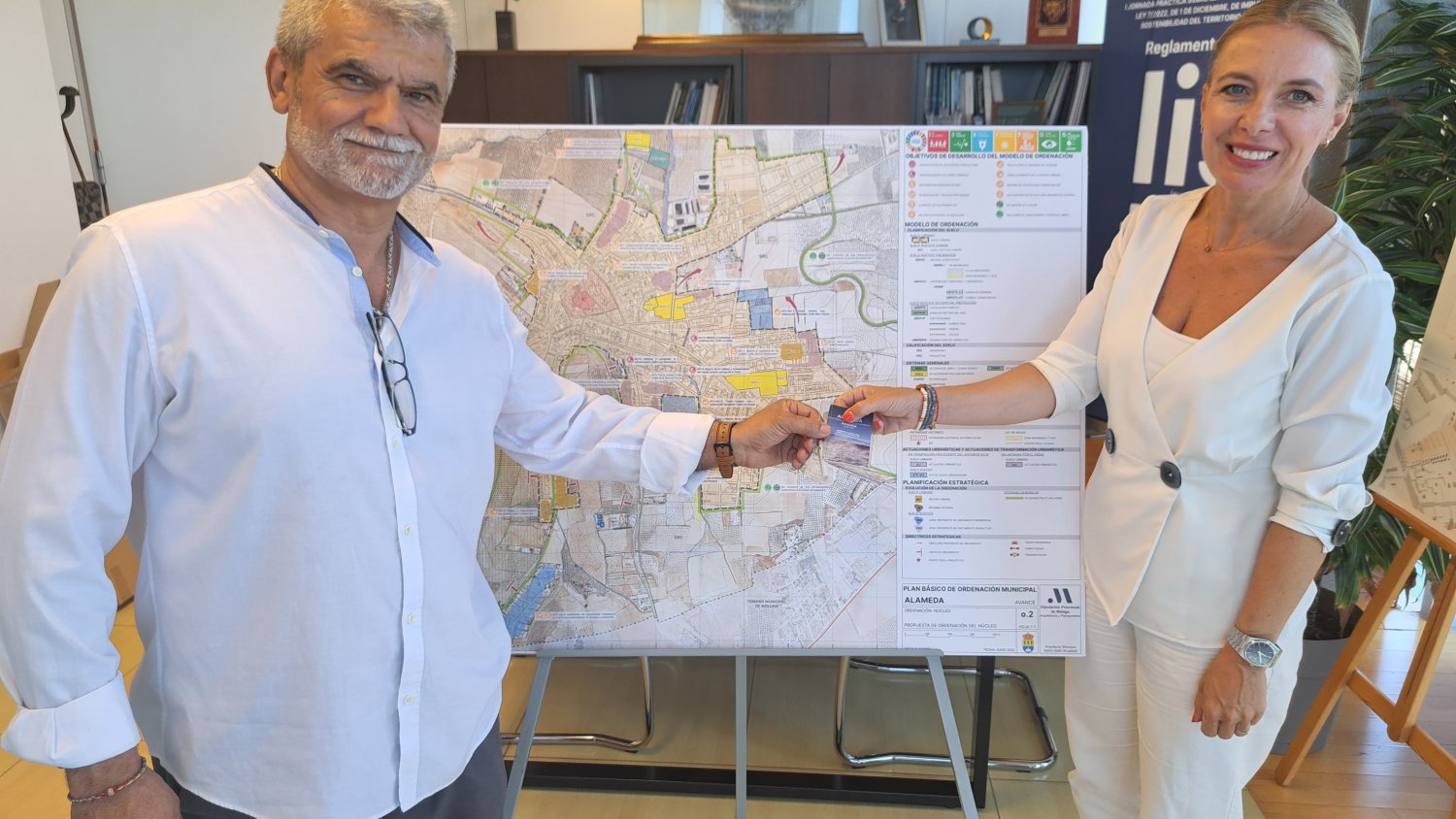 La Diputación redacta un nuevo planeamiento urbanístico para Alameda para hacer frente a las futuras necesidades del municipio