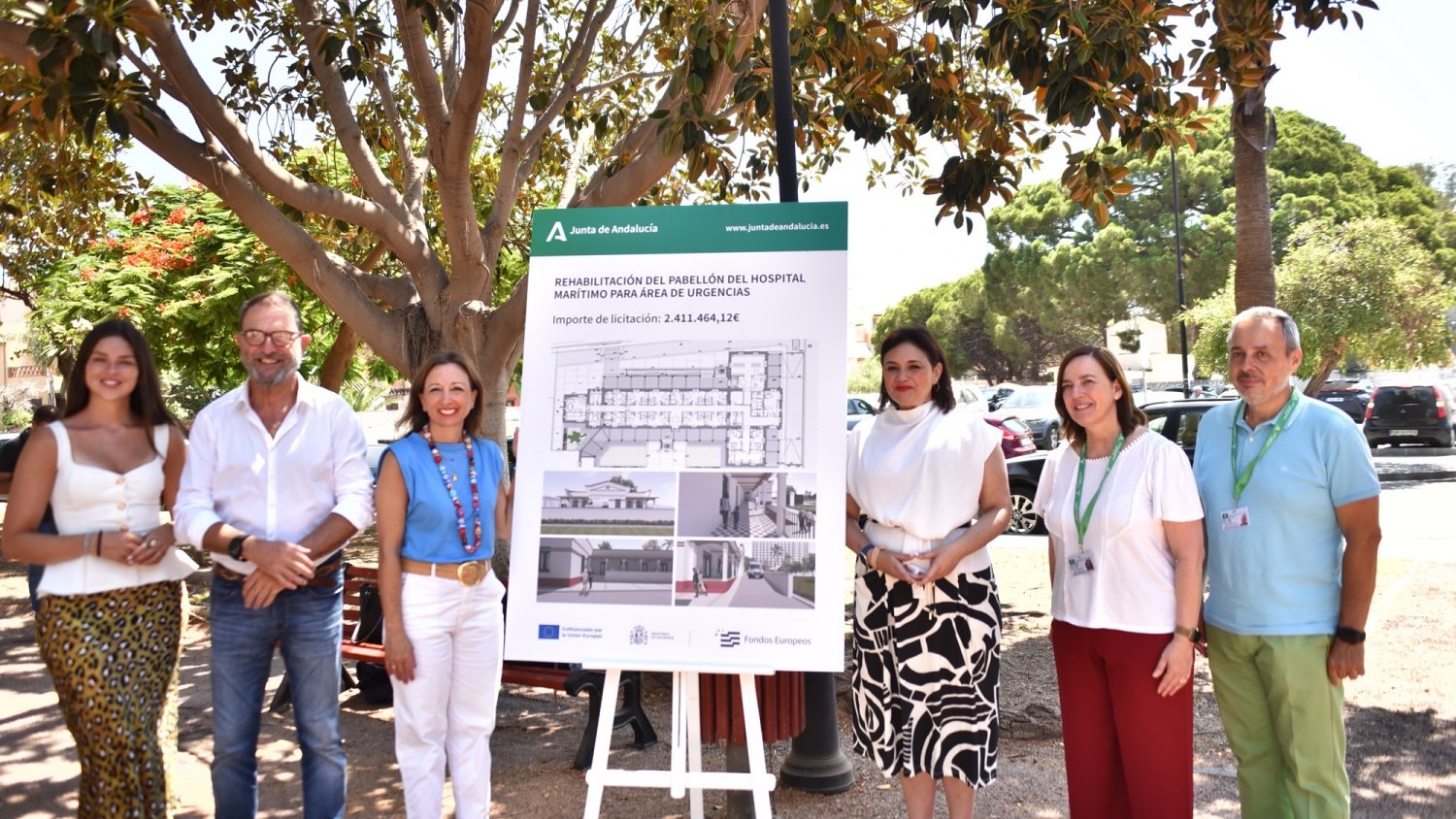 La Junta invertirá 2,4 millones de euros en la construcción de las Urgencias de Atención Primaria en el pabellón 1 del Hospital Marítimo