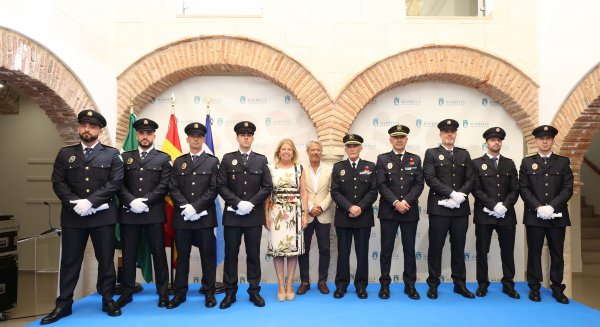 Marbella continúa reforzando la seguridad con la incorporación de siete nuevos agentes a la Policía Local