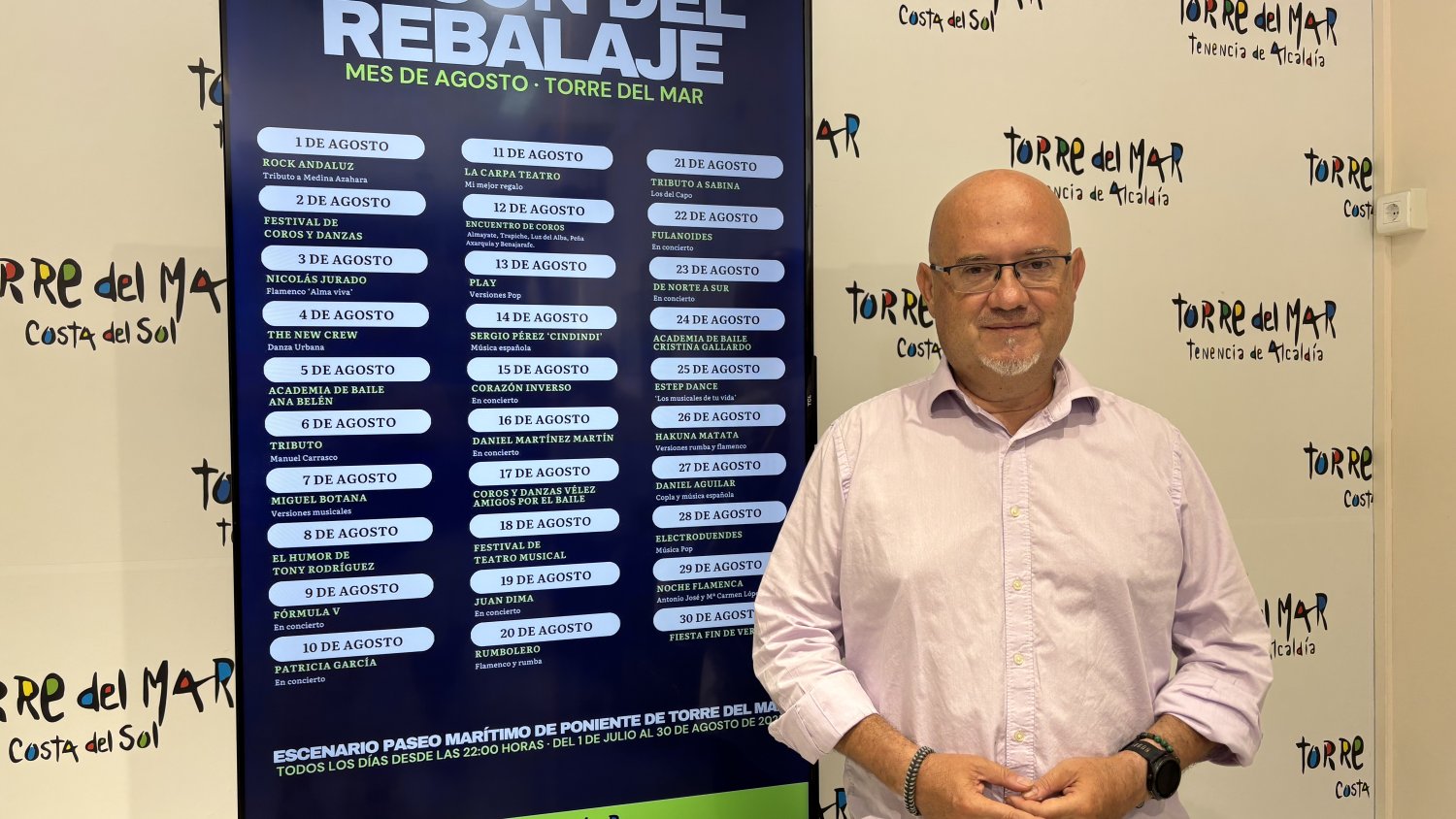 Presentada la programación de agosto del ciclo cultural 'Al Son del Rebalaje'