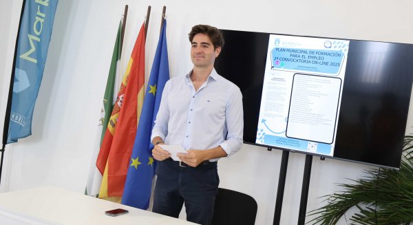 Marbella lanza la segunda convocatoria del Plan Municipal de Formación para el Empleo con 720 nuevas plazas gratuitas en la modalidad online