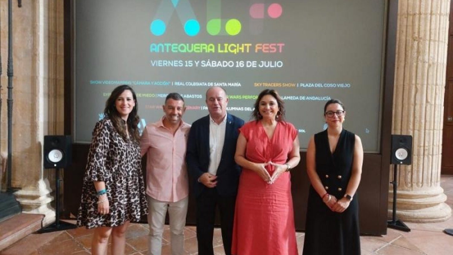 Diputación y Turismo Costa del Sol apoyan la nueva edición del Antequera Light Festival