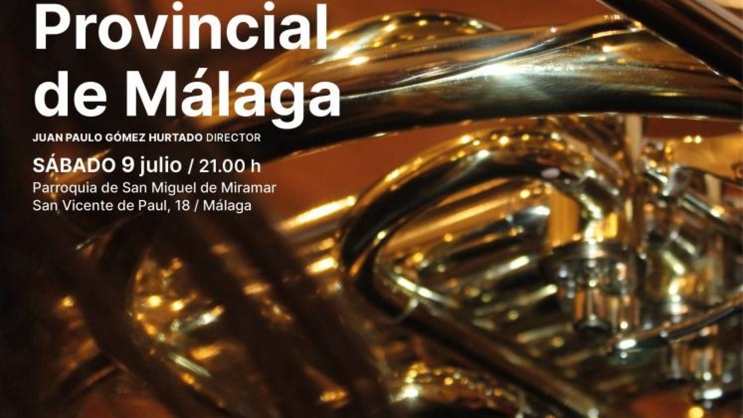 La Joven Orquesta Provincial de Málaga ofrece cuatro recitales de verano en plazas e iglesias de la provincia