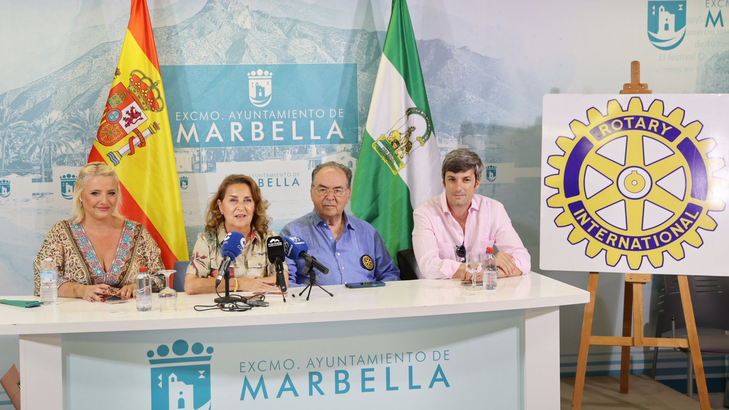 El Rotary Club Marbella ha recaudado más de 50.000 euros con su XXXVIII Gala de Verano y su torneo benéfico de golf