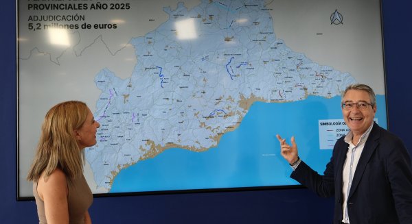 La Diputación adjudica por 5,2 millones de euros un nuevo plan de asfaltado para mejorar 63 kilómetros de la red viaria provincial