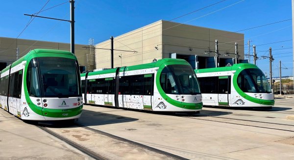Metro de Málaga recibe la tercera y última unidad que aumenta su flota a 21 trenes