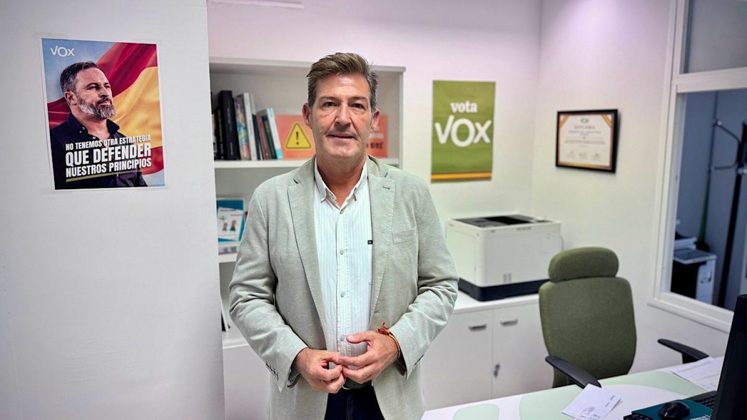 Alcázar (Vox): “Las obras de emergencia de La Alcazaba son una auténtica improvisación tras la dejadez durante años por parte del PP”