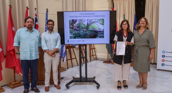 El Jardín Botánico La Concepción presenta los trabajos de su primer plan director