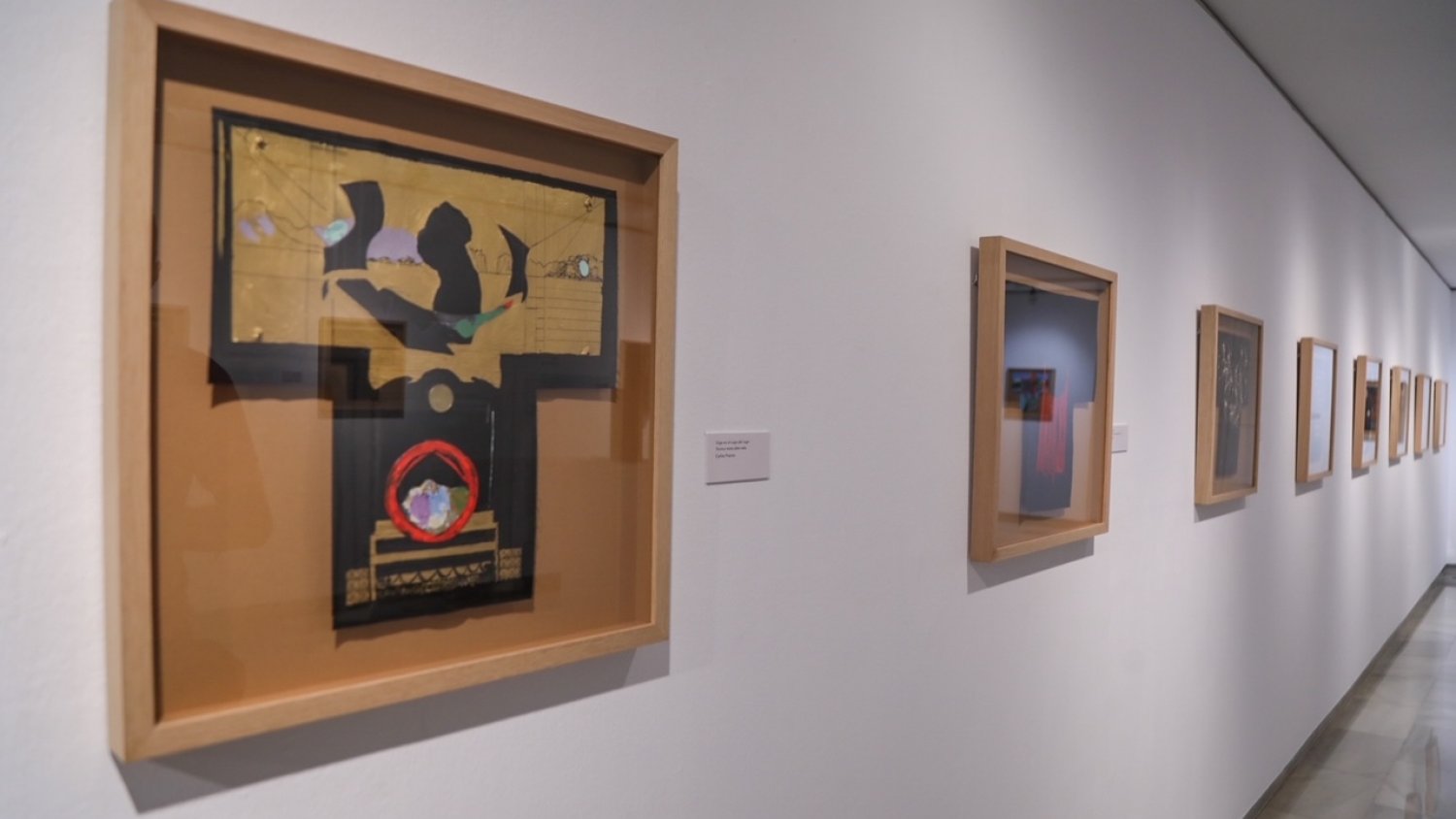 Una treintena de artistas españoles y japoneses se dan cita en las Salas Mingorance en la exposición 'Tesoros sobre seda'